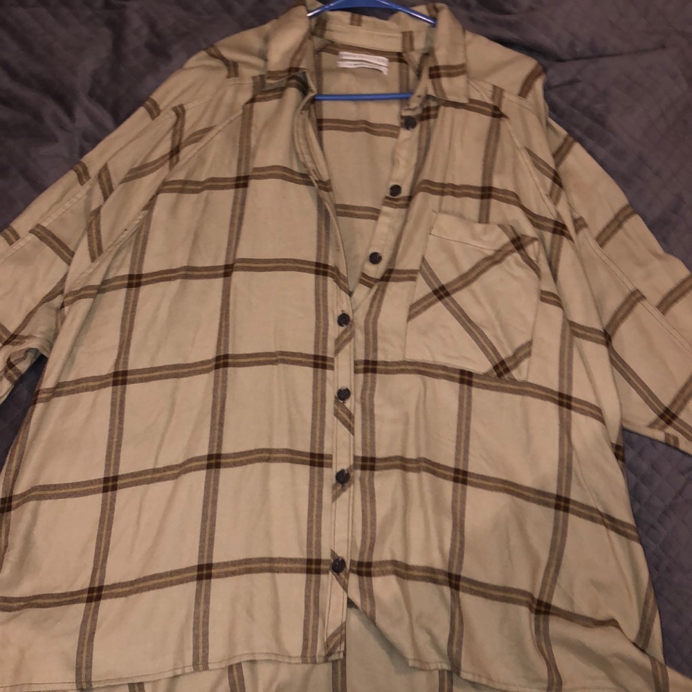 Flannel Button Down Shirt